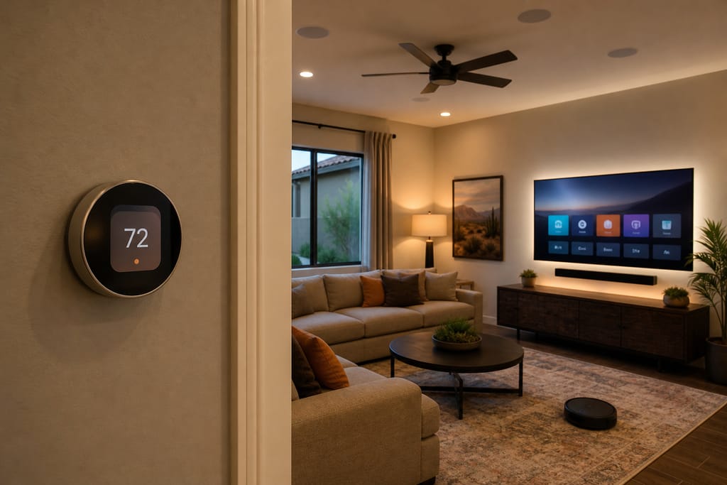 Zoned smart thermostats photo