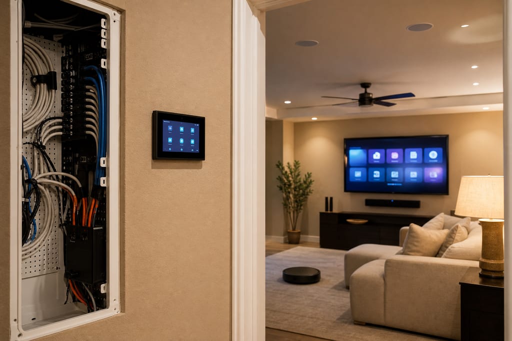 Mounting and wiring photo