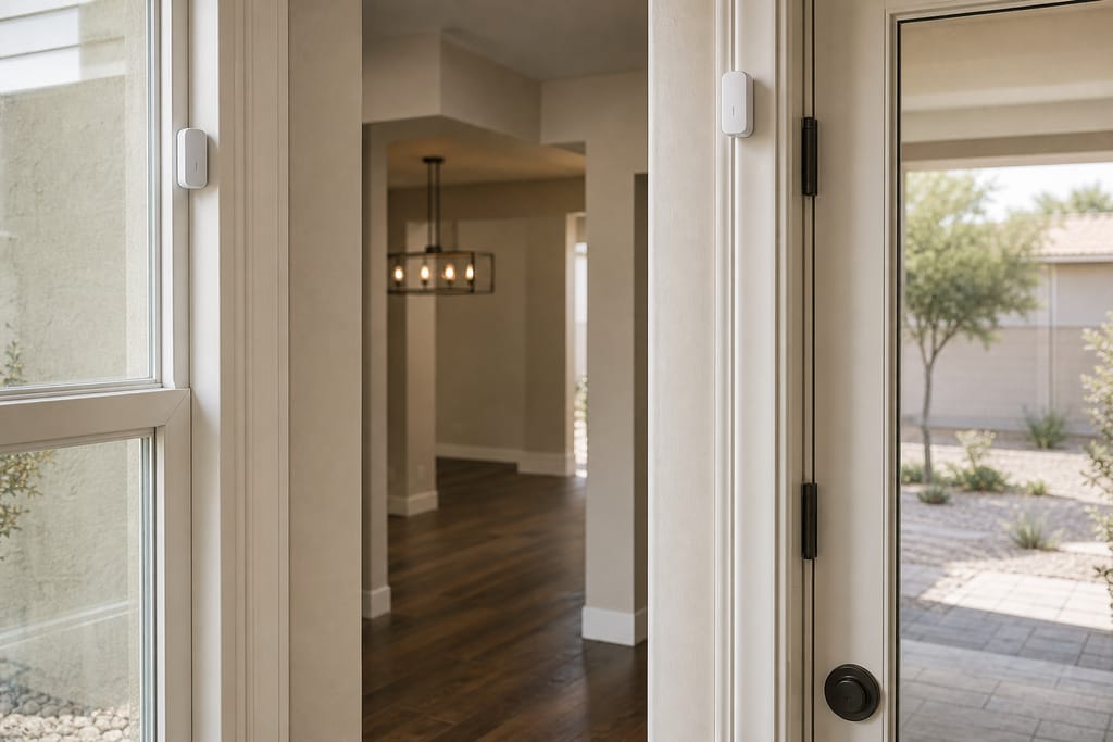 Door and window sensors photo