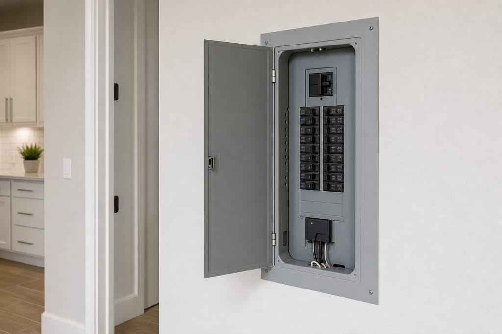Surge-protected sub-panels photo
