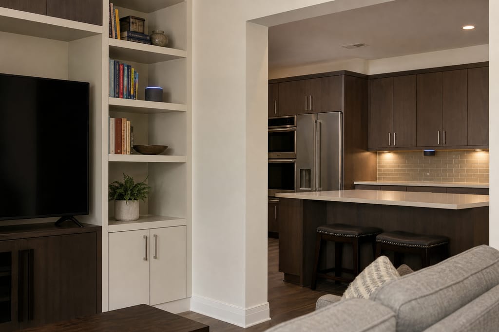 Smart speaker placement mapping photo