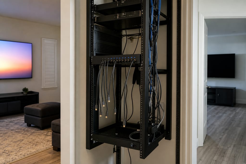 Distribution setup photo