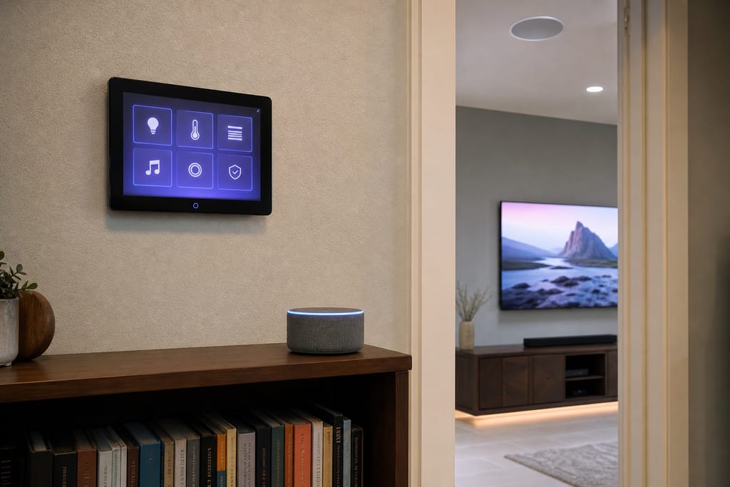 Whole-Home Audio & Video Integration process photo